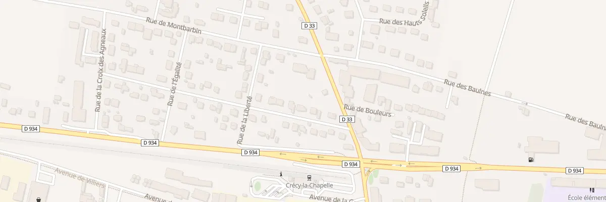 Plan du 6 Av de la République à Crécy-la-Chapelle