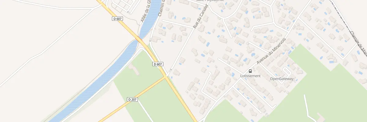 Plan du 362 Rue du Canalet à Saint-Nazaire-d’Aude