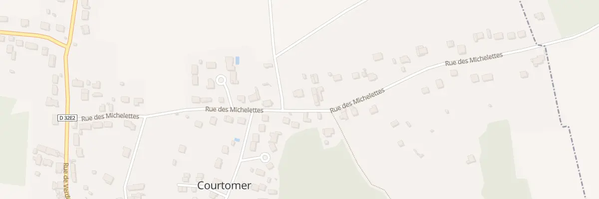 Plan du 15 Rue des Michelettes à Courtomer