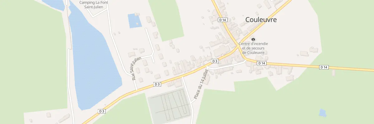 Plan du 26 Rue Marx Dormoy à Couleuvre