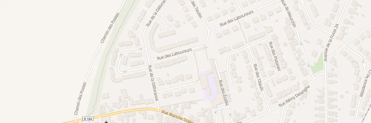 Plan du 13 Rue Laboureurs à Estevelles