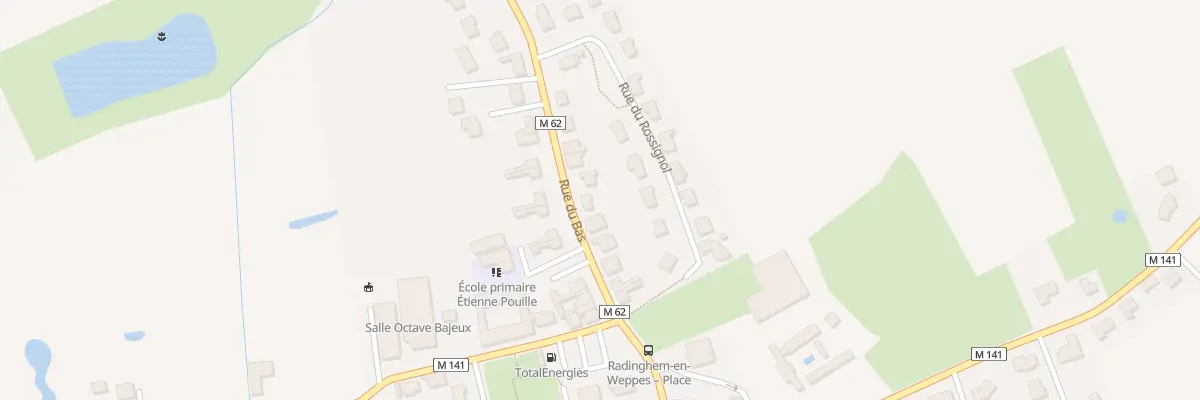 Plan du 23 Rue du Bas à Radinghem-en-Weppes