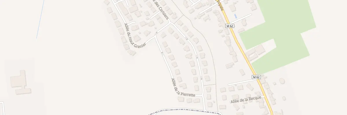 Plan du 29 All de la Pierrette à Radinghem-en-Weppes