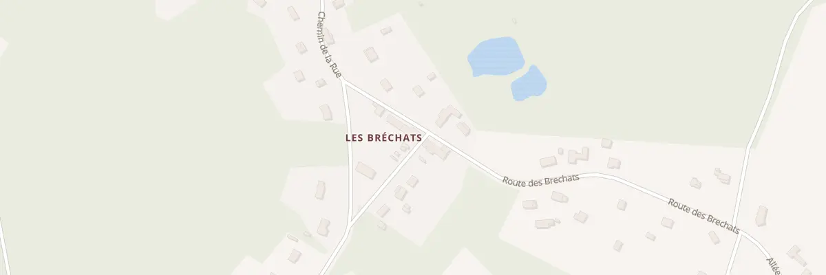 Plan du 1 All des Brechats à Cosne-Cours-sur-Loire
