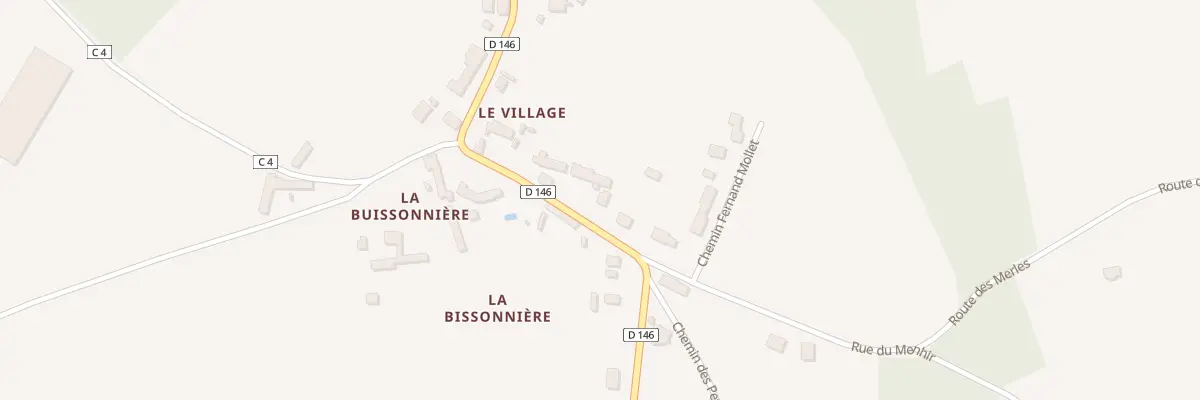 Plan du 8 Rue de la Buissonnière à Pers-en-Gâtinais
