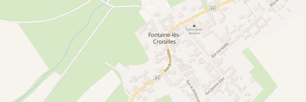 Plan du 5 Rue Albert Michel à Fontaine-lès-Croisilles