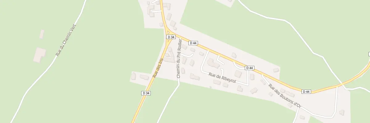 Plan du 6021 Le Bourg à Paulhac