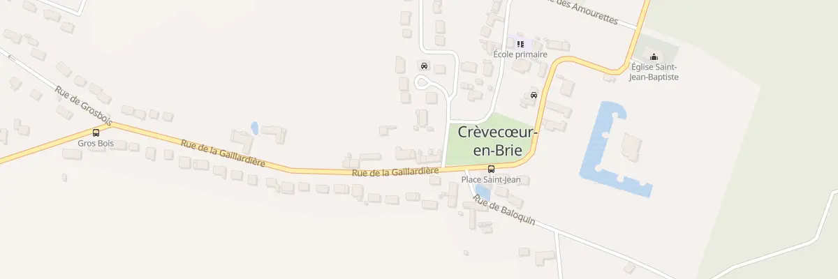 Plan du 6 Rue de la Gaillardière à Crèvecœur-en-Brie