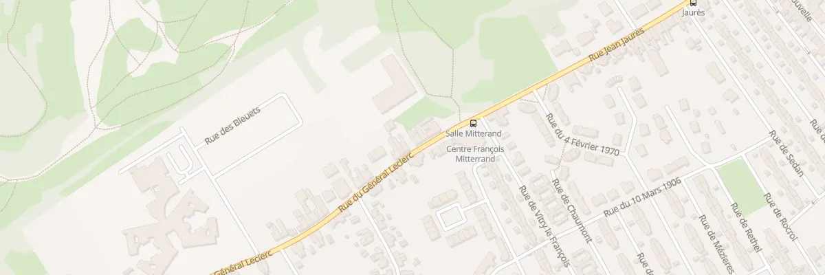 Plan du 10 Rue du Général Leclerc à Fouquières-lès-Lens