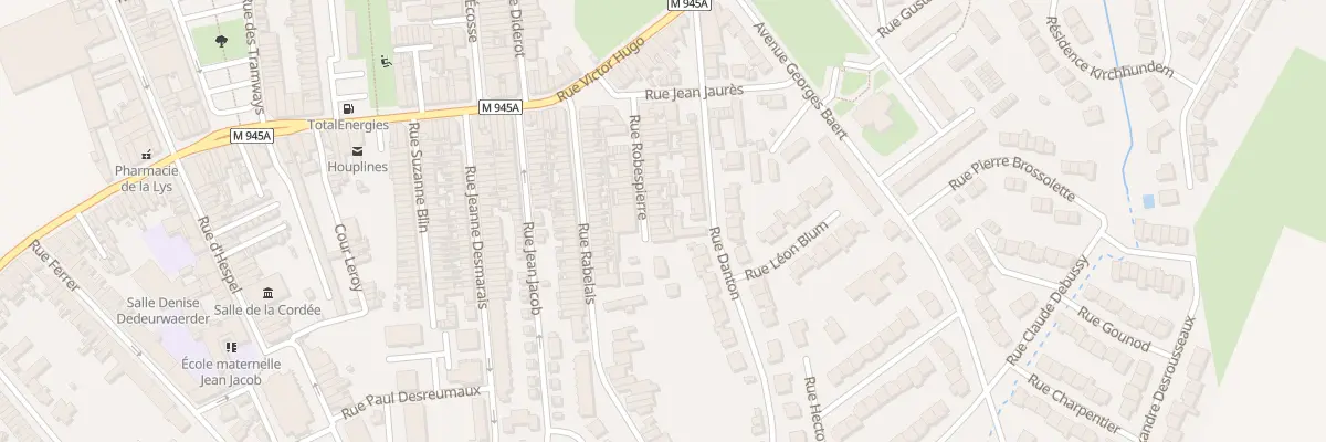 Plan du 35 Rue Robespierre à Houplines