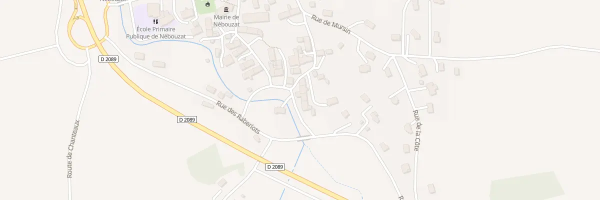 Plan du 5034 Pl Saint Georges - Le Bourg à Nébouzat