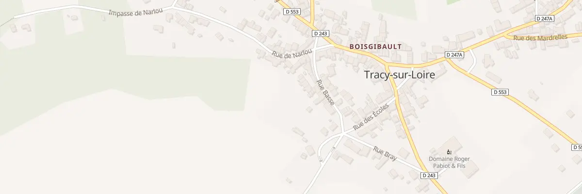 Plan du 9 Rue Basse à Tracy-sur-Loire