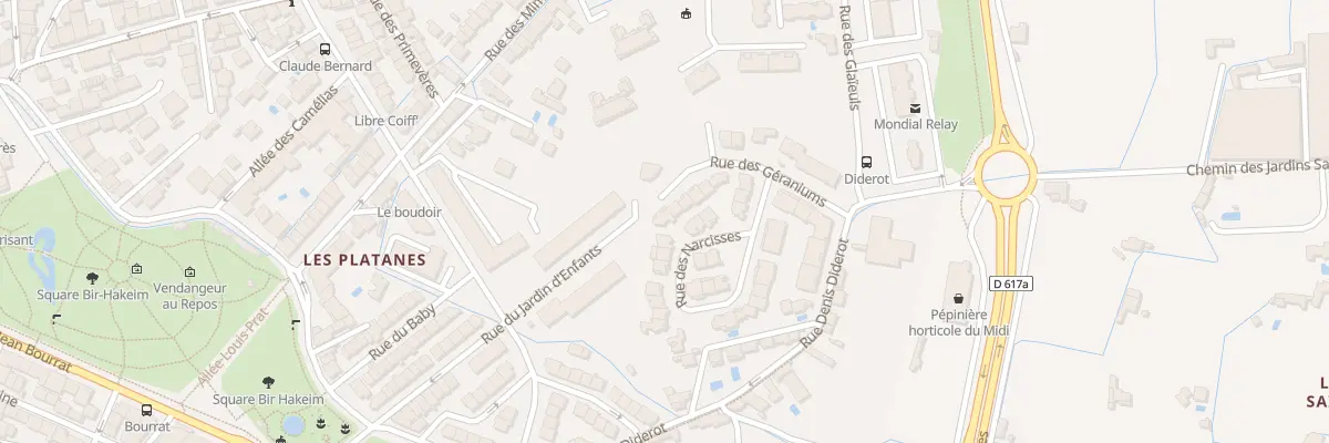 Plan du 23 Rue des Géraniums à Perpignan