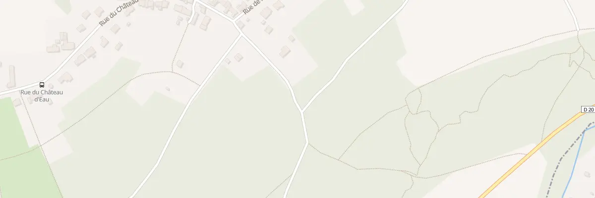 Plan du 9003 Rue du Chateau d’Eau à Voulangis
