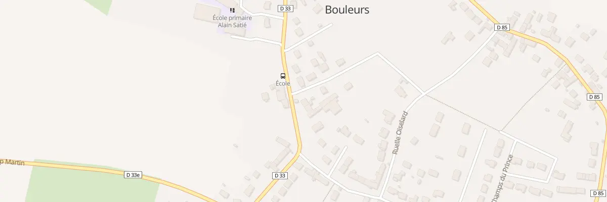Plan du 6 Rue de l’Eglise à Bouleurs