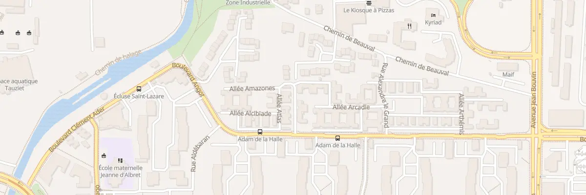 Plan du 1 Rue Alex Le Grand à Meaux