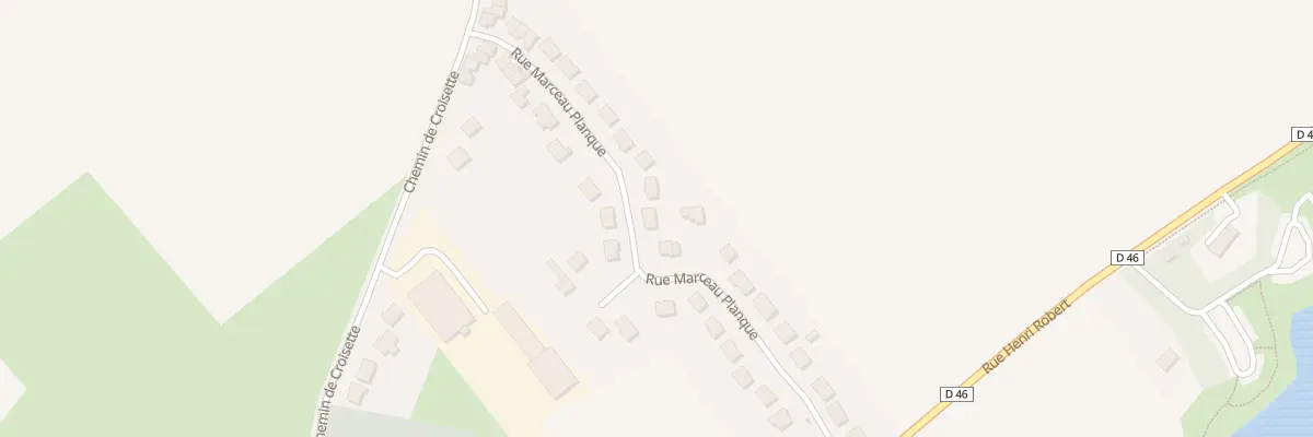 Plan du 22 Rue Marceau Planque à Rœux