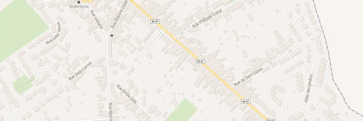 Plan du 33 Rue du Gen Leclerc à Sainghin-en-Weppes