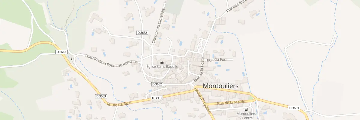 Plan du 5152 Rue du Chateau d’Eau à Montouliers