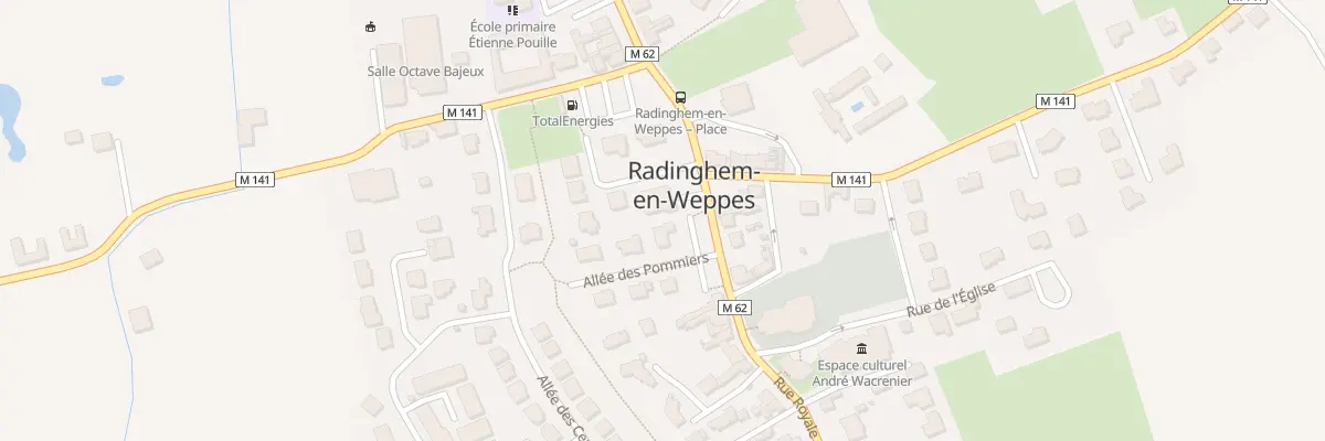 Plan du 1C Rue Royale à Radinghem-en-Weppes
