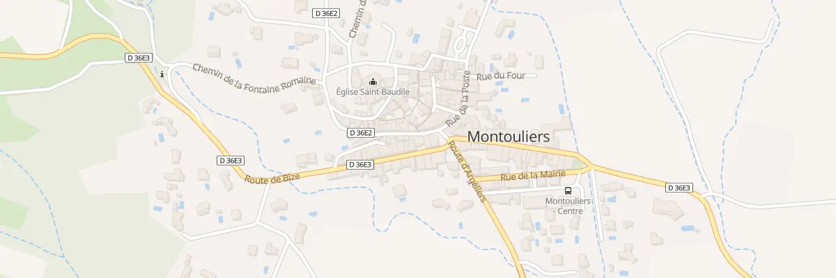Plan du 3 Rue du Cafe à Montouliers