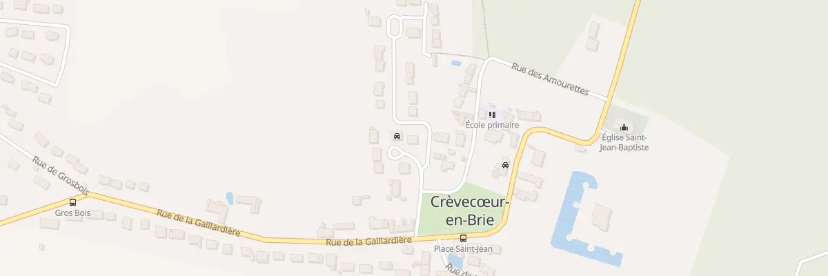 Plan du 13 Rue des Amourettes à Crèvecœur-en-Brie