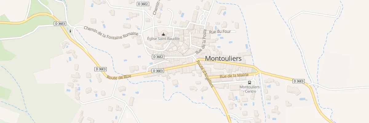 Plan du 5009 Rue du Cafe à Montouliers