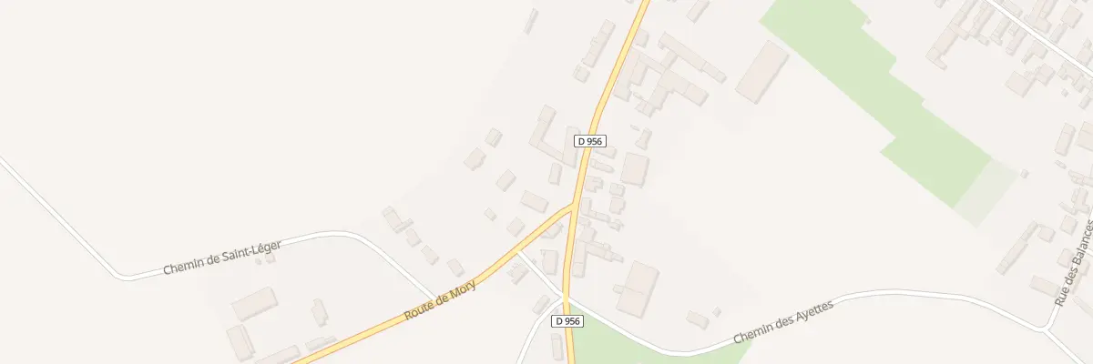 Plan du 16 Rue du Fief à Écoust-Saint-Mein