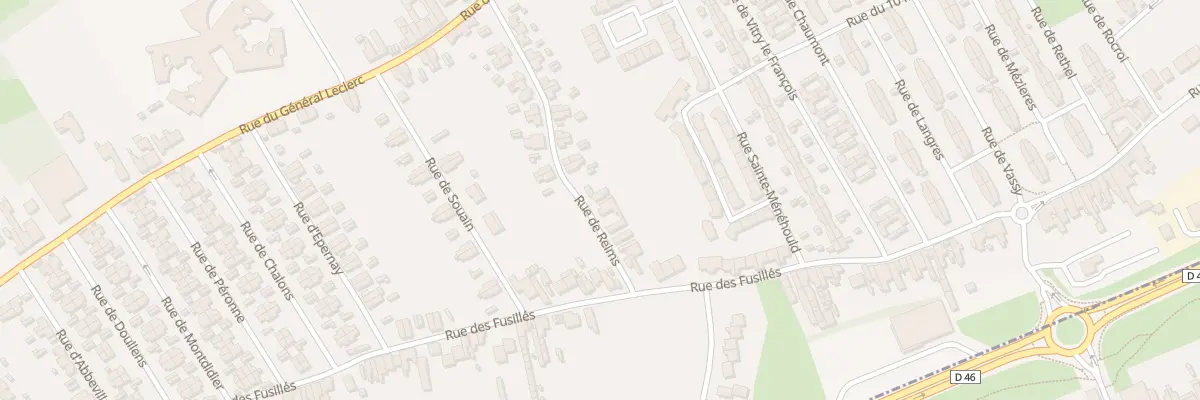 Plan du 29 Rue de Reims à Fouquières-lès-Lens