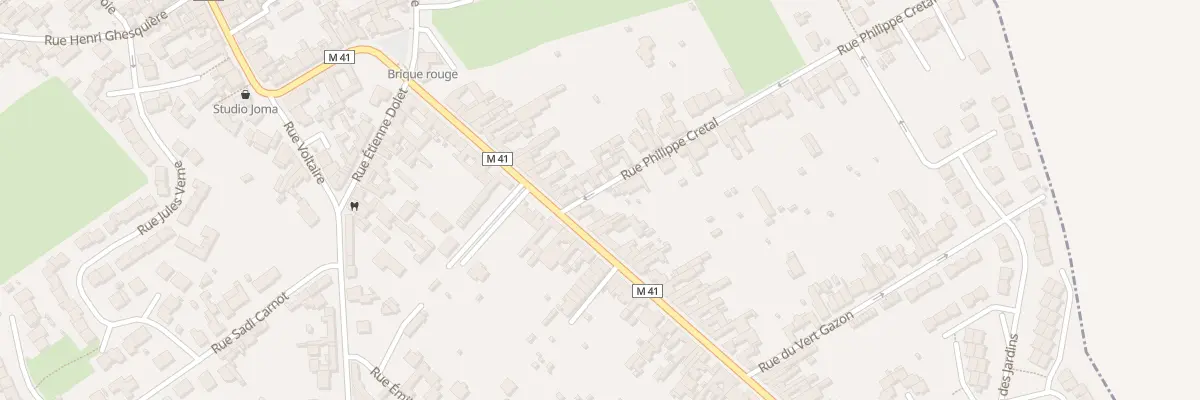 Plan du 26 Rue du Gen Leclerc à Sainghin-en-Weppes