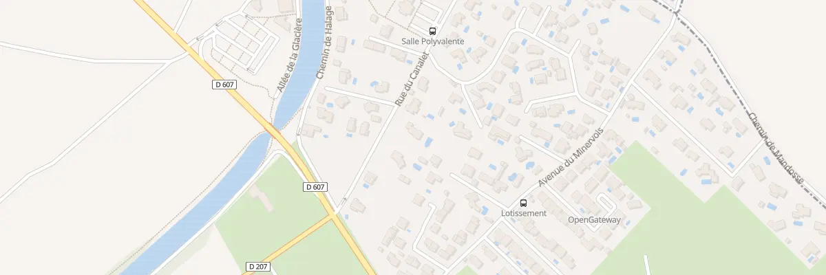 Plan du 297 Rue du Canalet à Saint-Nazaire-d’Aude