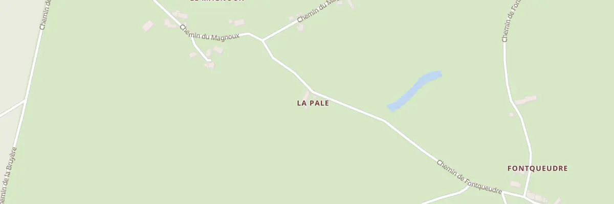 Plan du 5109 La Pale à Vieure
