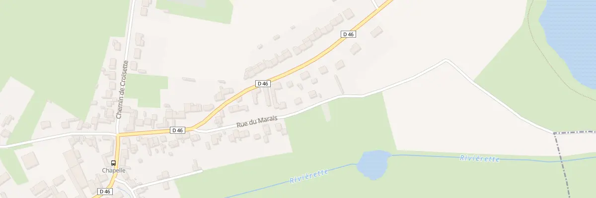 Plan du 4 Rue du Marais à Rœux