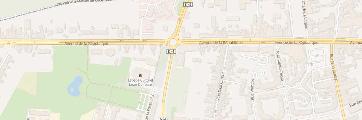 Plan du 38 Av de la République à Billy-Montigny