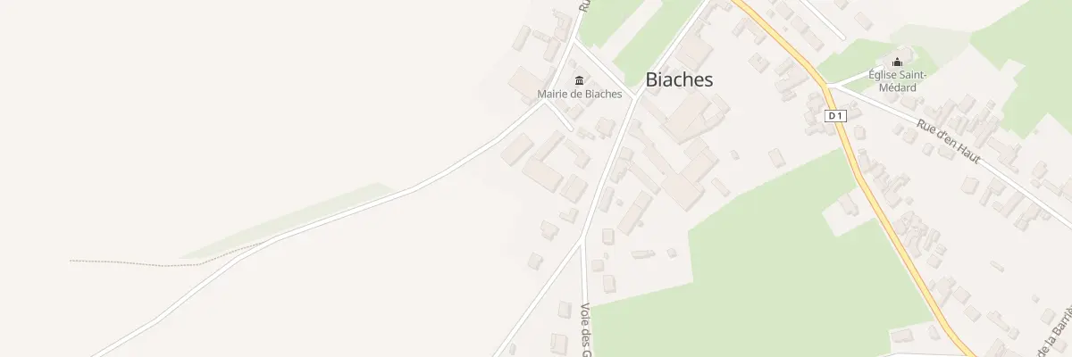 Plan du 4 Rue de Flaucourt à Biaches