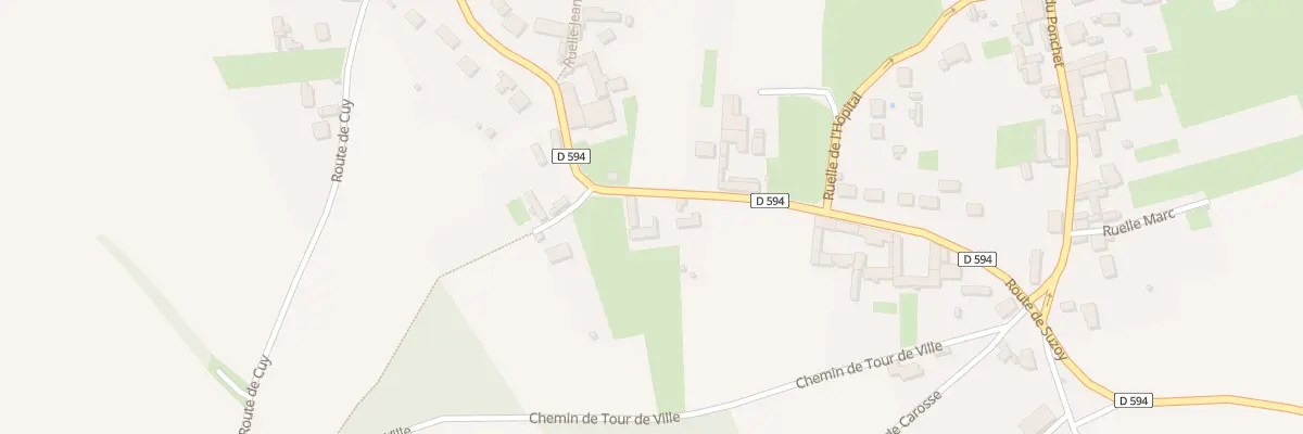 Plan du 18 Rte de Suzoy à Lagny