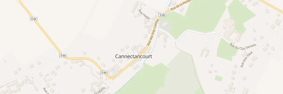 Plan du 15 Rue des Pres Cardon à Cannectancourt