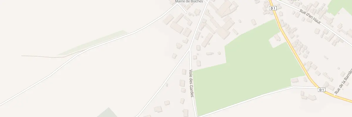 Plan du 11 Rue de Barleux à Biaches