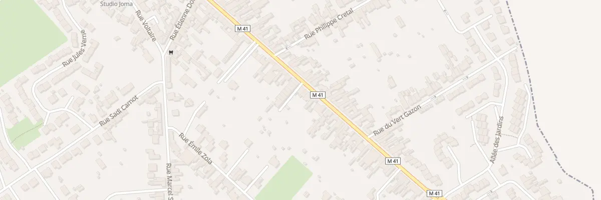 Plan du 43 Rue du Gen Leclerc à Sainghin-en-Weppes