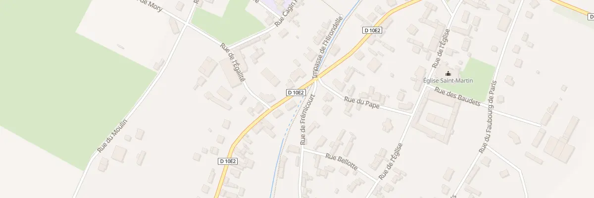 Plan du 9 Rue de Bapaume à Vaulx-Vraucourt