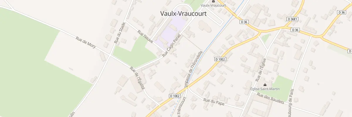 Plan du 17 Rue Cagin Penel à Vaulx-Vraucourt