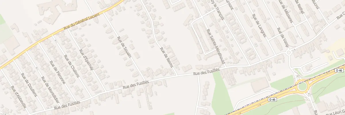 Plan du 33 Rue de Reims à Fouquières-lès-Lens