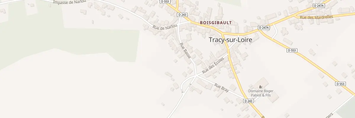 Plan du 3 Rue Basse à Tracy-sur-Loire