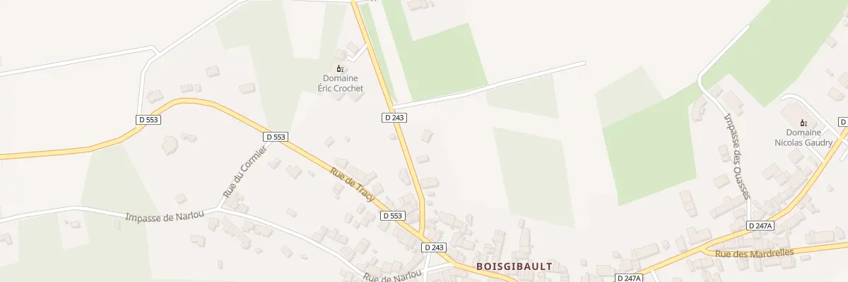 Plan du 6 Rue de l’Etang à Tracy-sur-Loire