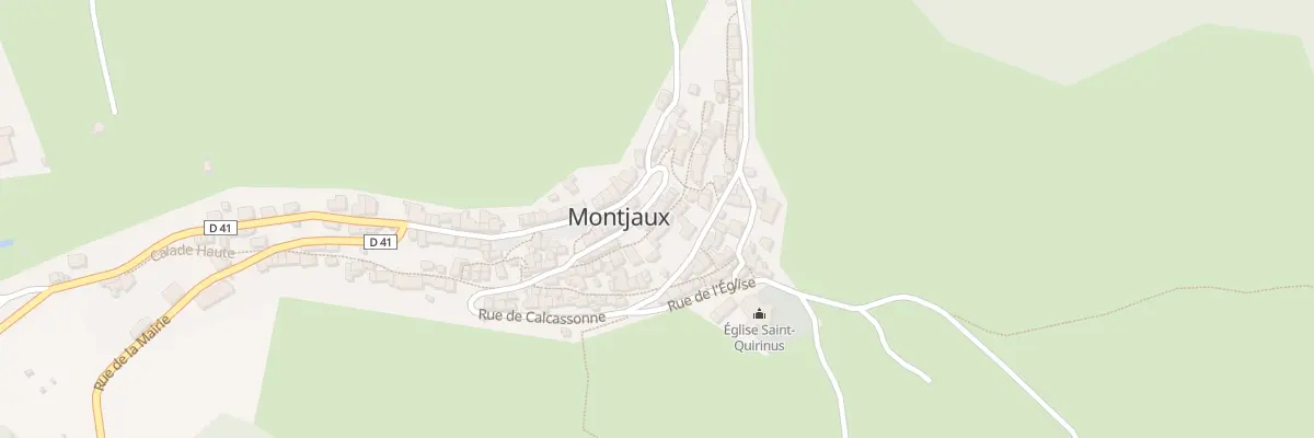 Plan du 5104 Rue de la Carce à Montjaux