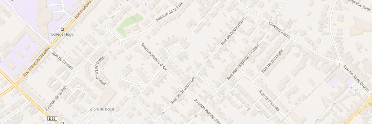 Plan du 17 Pl de Reims à Harnes
