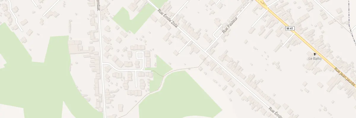 Plan du 333 Rue Émile Zola à Sainghin-en-Weppes