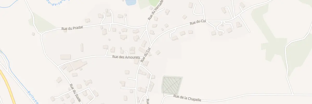Plan du 5422 Rue du Col - Le Bourg à Nébouzat