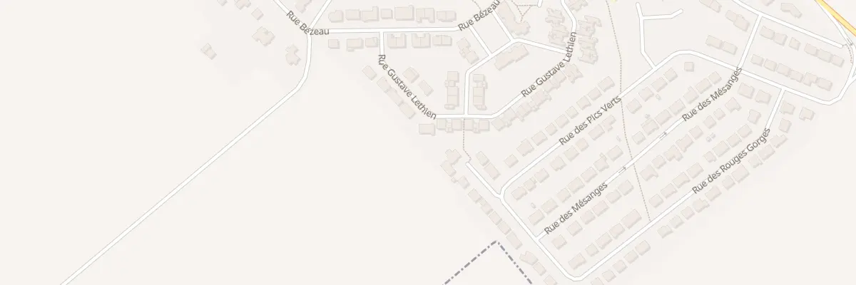 Plan du 9 Rue Gustave Lethien à Rouvroy