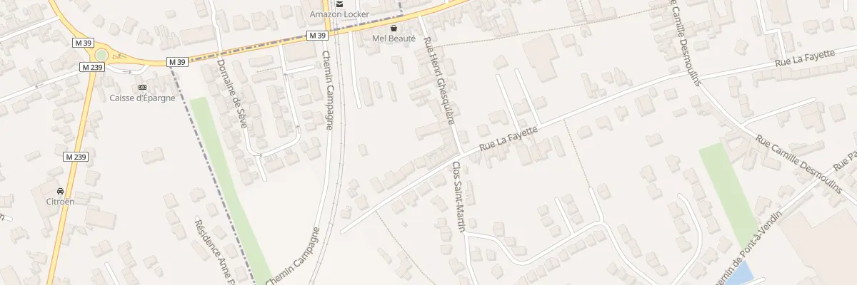 Plan du 72 Rue Lafayette à Provin